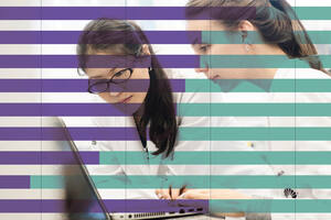 Participação feminina entre concluintes no ensino superior, em 2023